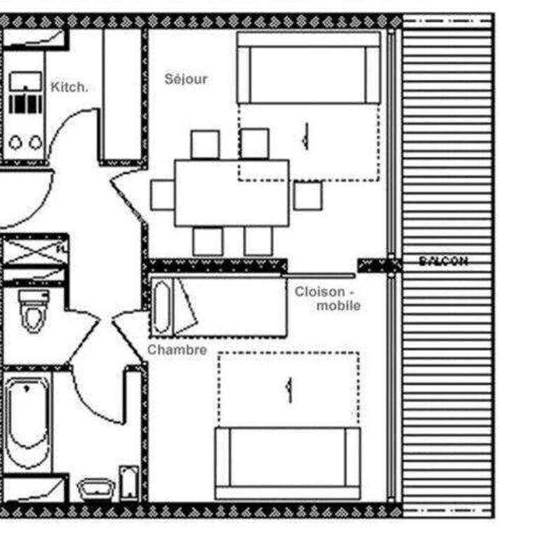 Résidence Aravis - Appartement lumineux & spacieux · Ski aux pieds · Balcon MAE-3464 - Appartement - 18