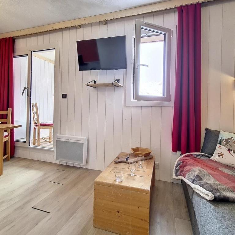 Résidence Carlines I - Studio classique · Au pieds des pistes · Balcon MAE-3664 - Studio - 7
