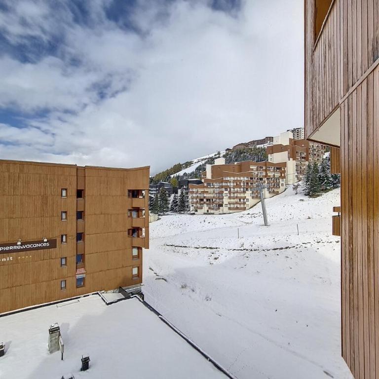 Résidence Carlines I - Studio classique · Au pieds des pistes · Balcon MAE-3664 - Studio - 14