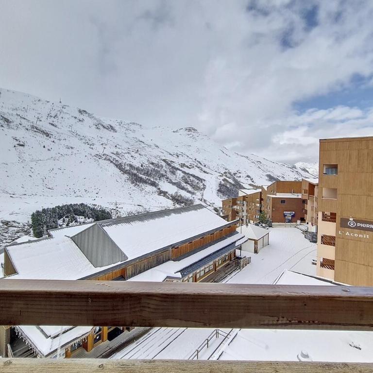 Résidence Carlines I - Studio classique · Au pieds des pistes · Balcon MAE-3664 - Studio - 15