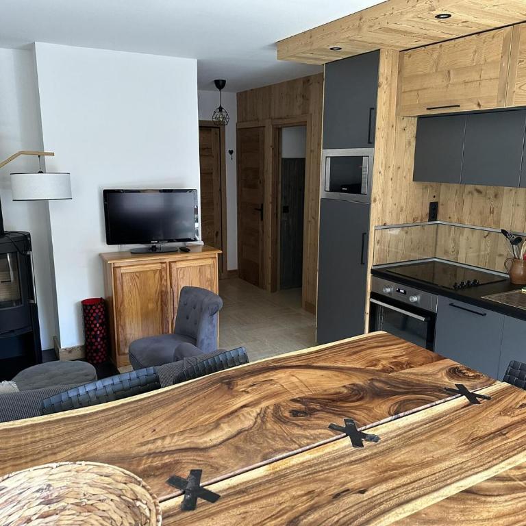 Résidence La Cry - Appartement 3 pièces - 6 personnes Vue Mont-Blanc MAE-5604 - Appartement - 3