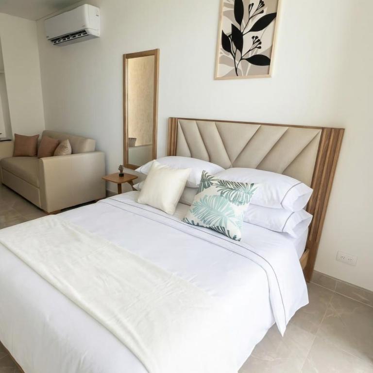 Apartamento Premium Reserva del Mar 2 a Pasos del Mar Rodadero Sur Santa Marta - Apartamento de 1 dormitorio - 4