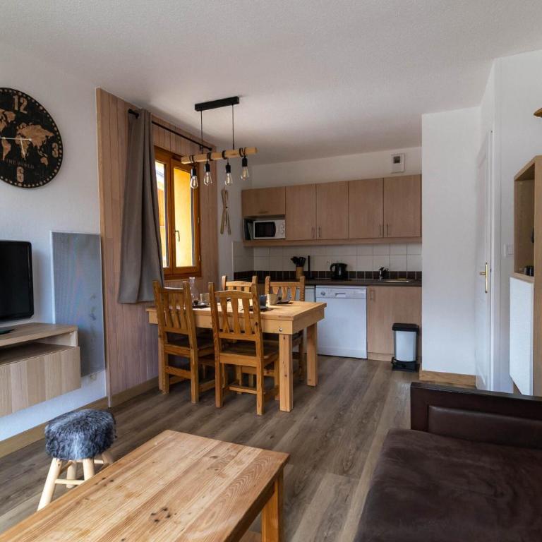 Résidence Le Balcon Des Airelles - Chaleureux appartement rénové aux Orres 1800 MAE-6314 - Apartment - 5