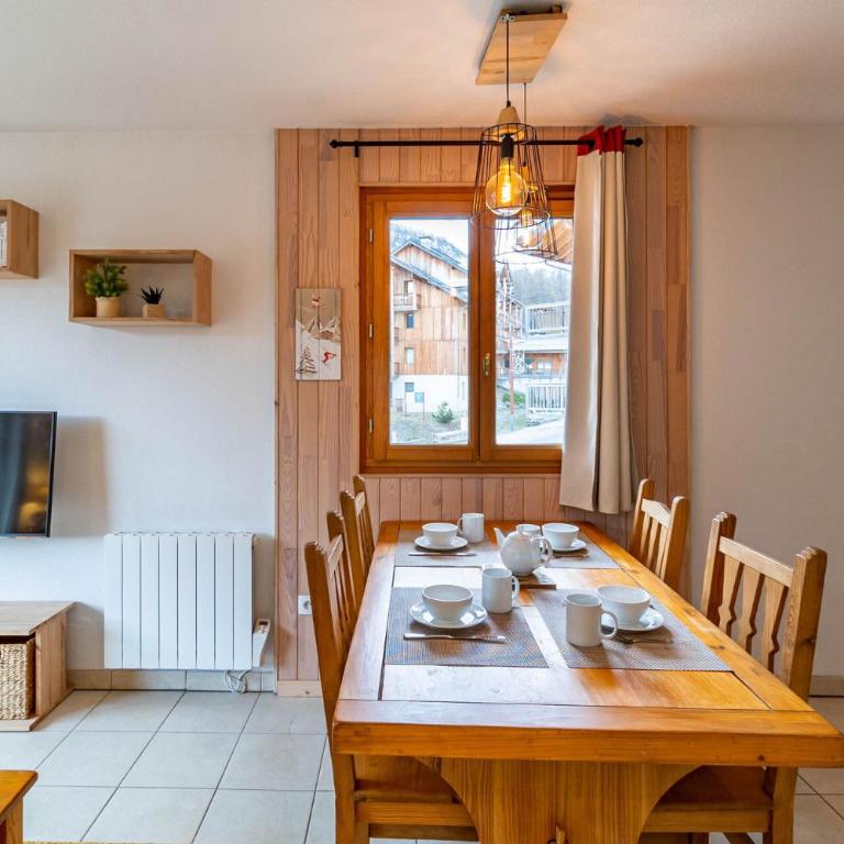 Résidence Le Balcon Des Airelles - Appartement au calme au coeur des Orres 1800 MAE-6364 - Apartamento - 5