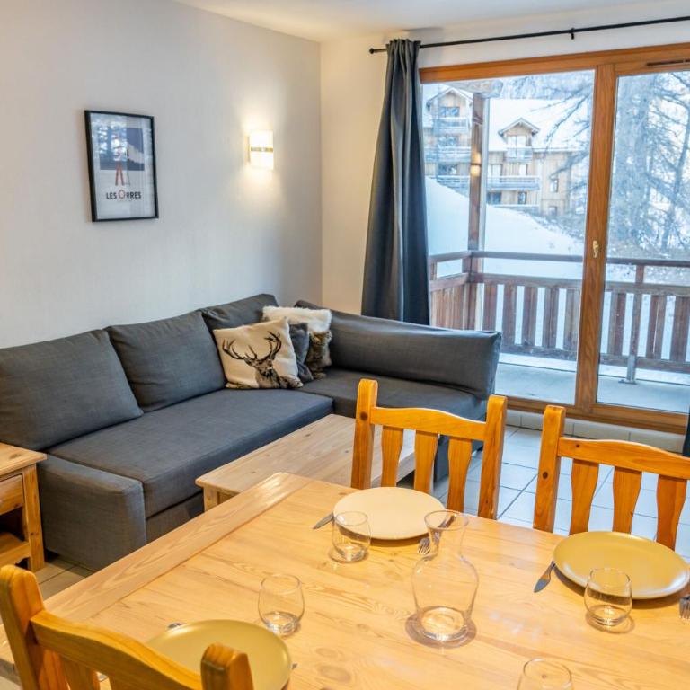 Résidence Le Balcon Des Airelles - Appartement calme au coeur des Orres 1800 MAE-6494 - Apartment - 1