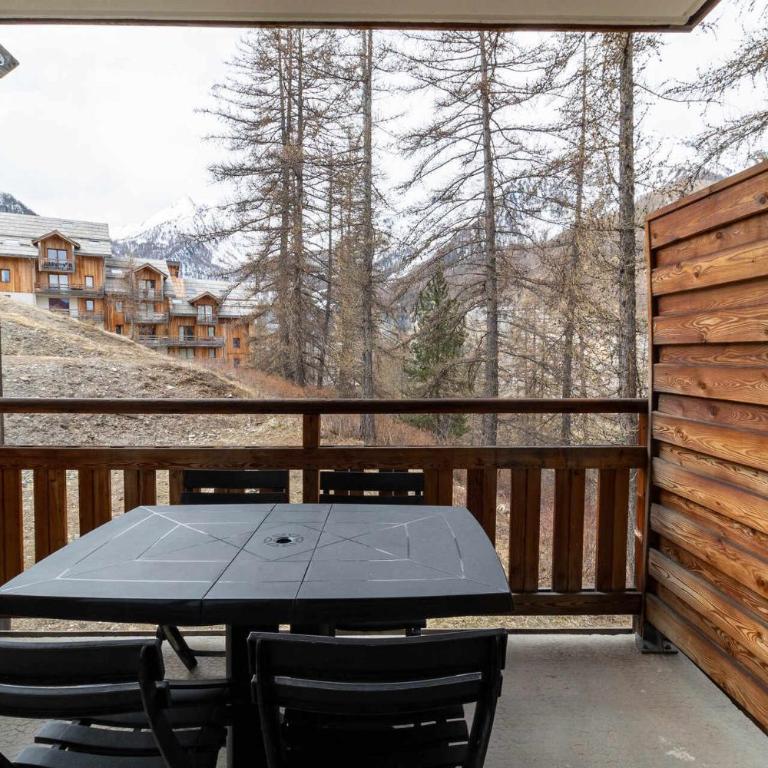 Résidence Le Balcon Des Airelles - Appartement calme au coeur des Orres 1800 MAE-6494 - Apartment - 9