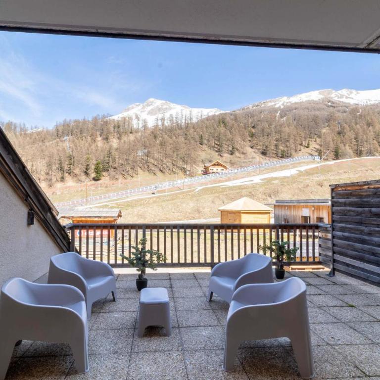 Résidence Les Terrasses Du Soleil D'or - Appartement chaleureux avec terrasse vue pistes MAE-6864 - Appartamento - 3
