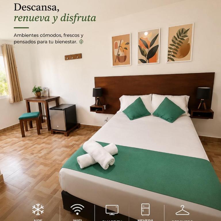 Eco-Hotel Palma É Coco - Habitación Doble con baño privado - 3