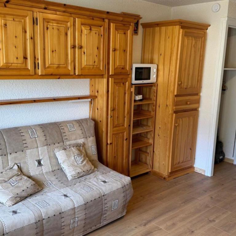 Résidence Chalmettes - Appartement sur les pistes de ski avec balcon - parking MAE-0751 - Studio - 12