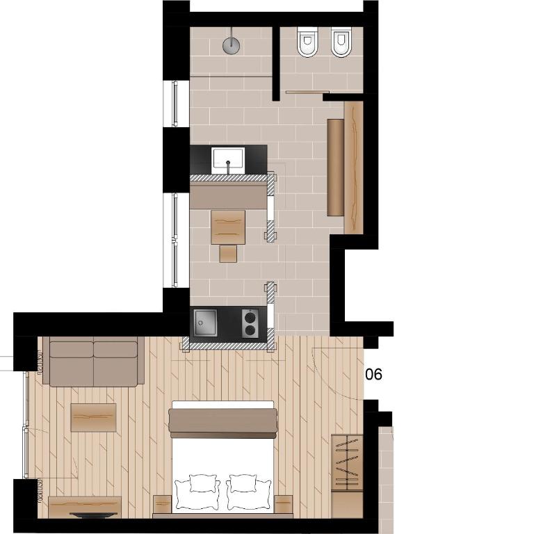 Lüch de Costa - Apartment mit 1 Schlafzimmer - 2