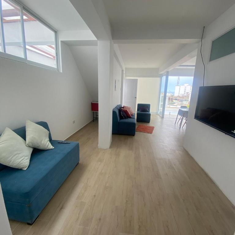 Punta Hermosa estreno 3 dorm terraza bbq lindisimo - Three-Bedroom Premium Apartment - 6