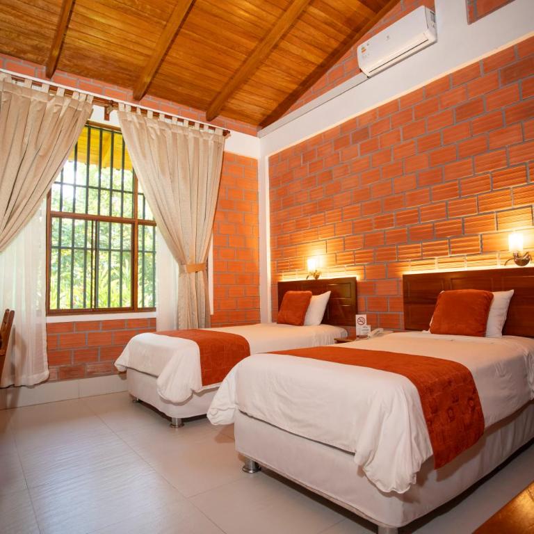 Altavista Casahotel - Habitación Doble - 2 camas - 1
