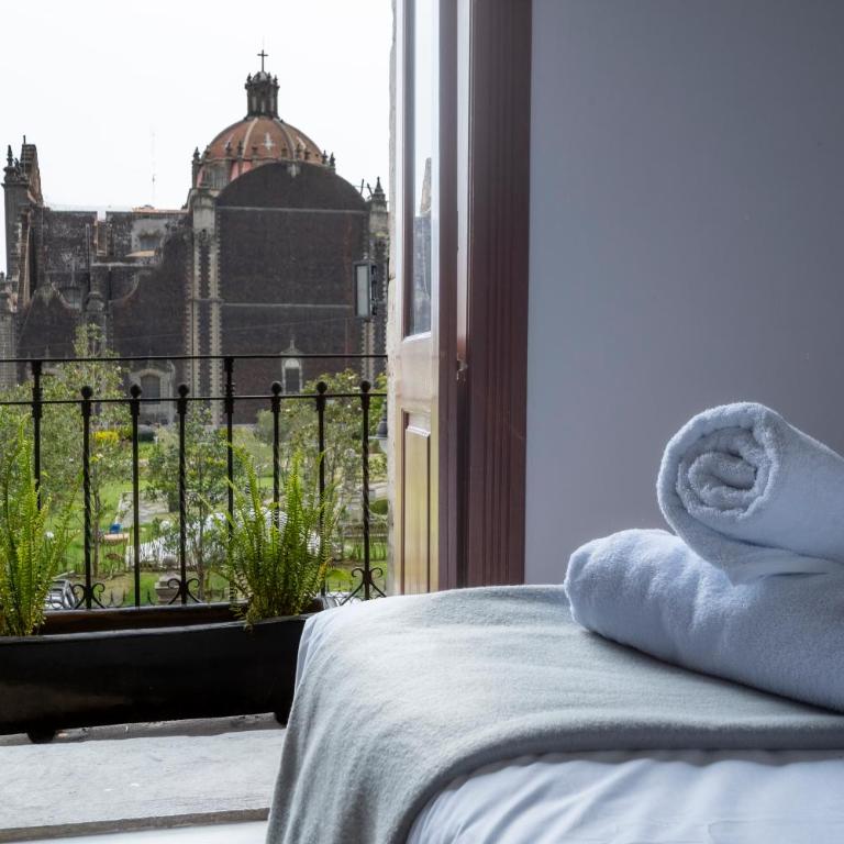 Straw Hat Hostel & RoofTop Bar CDMX - Habitación Deluxe - 1 cama grande - 4