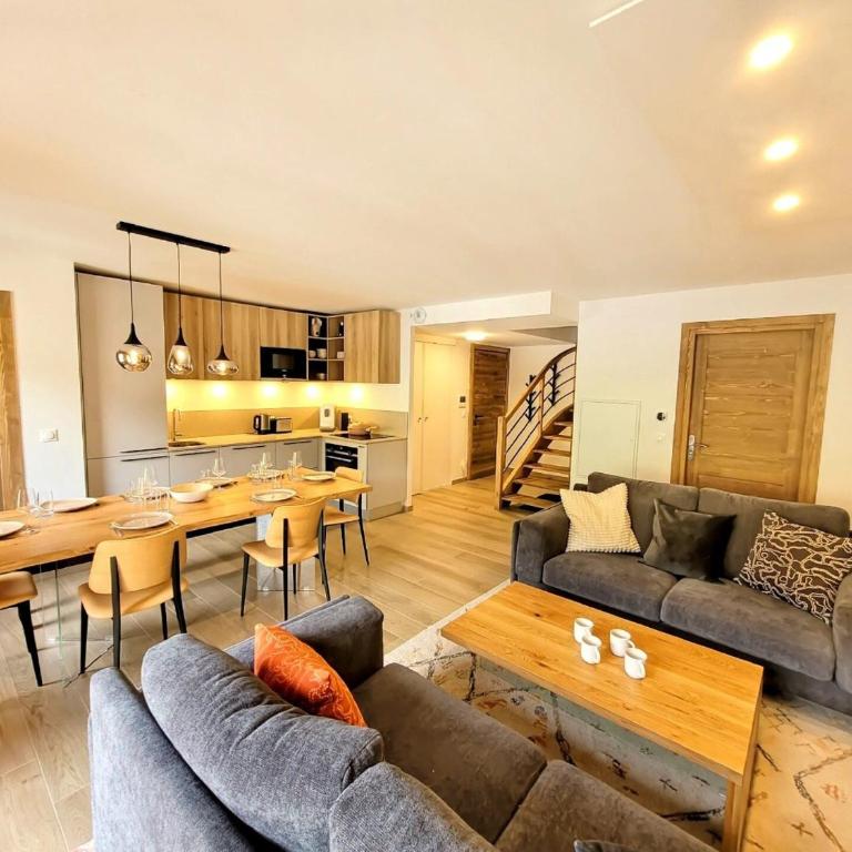 Résidence Carmine Lodge - Très bel appartement en duplex, 3 chambres + cabine MAE-2491 - Apartamento - 2