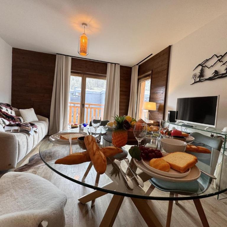 Résidence Le Living Stone B - PARKING-PROCHE PISTES-COEUR DE STATION-Tout inclus MAE-7981 - Appartement - 6