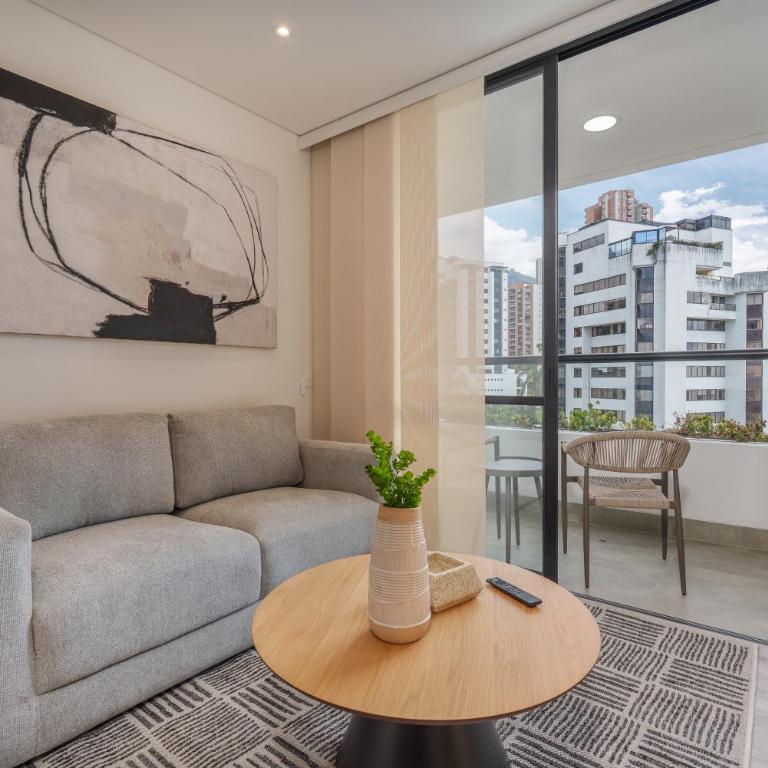Moderno apartamento 2 habitaciones 2 baños - Apartamento de 1 dormitorio - 2