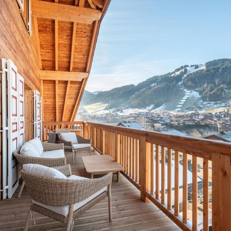 Charmant Mountain View 4 BR Apartment in Morzine sleeps 10 - Appartement - 15