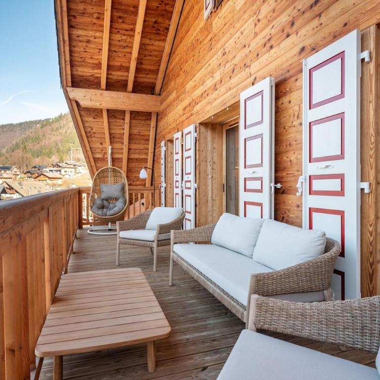 Charmant Mountain View 4 BR Apartment in Morzine sleeps 10 - Appartement - 31