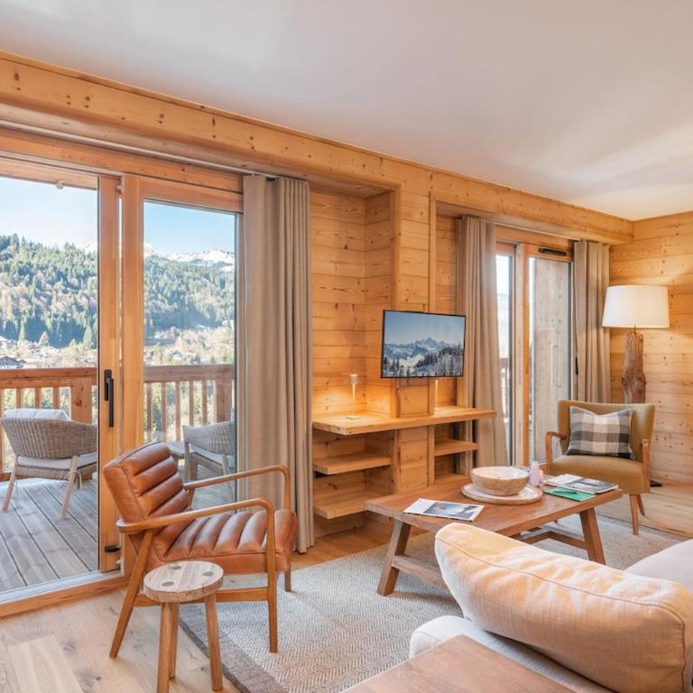 Charmant Mountain View 4 BR Apartment in Morzine sleeps 10 - Appartement - 48