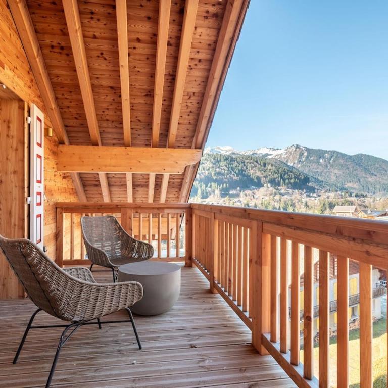 Charmant Mountain View 4 BR Apartment in Morzine sleeps 10 - Appartement - 50