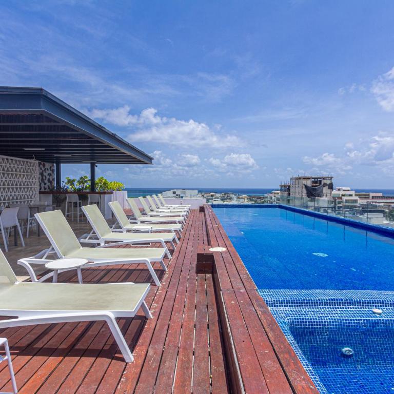 Seaview Roof Pool, Tub, Hammocks, Steps to 5th - Einzelzimmer - 9