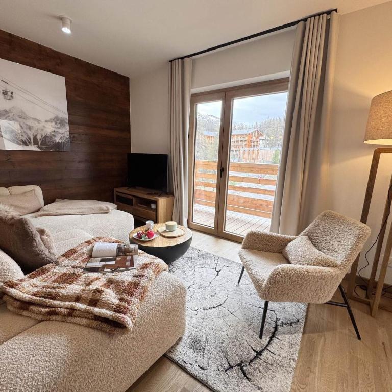 Résidence Le Living Stone B - T3 NEUF, CENTRE VARS, LIVING STONE 150m DES PISTES MAE-1041 - Appartement - 3
