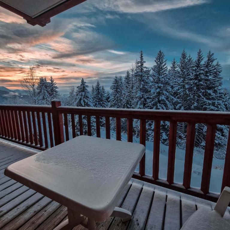 Résidence Roselend - Charmant appartement de 3 pièces situé dans une résidence au village du Chantel, proche des pistes et avec piscine. MAE-4441 - Appartement - 12