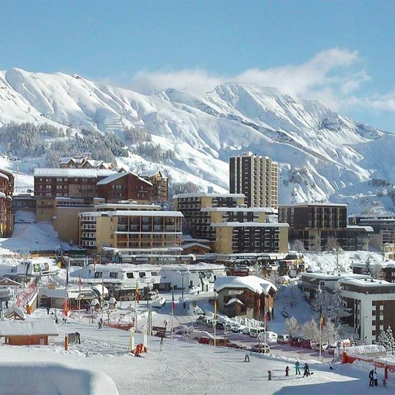 Résidence Rond-point-pistes Ii - Beau deux pièces 35B avec grande terrasse expo SUD et WIFI MAE-7084 - Apartamento - 12