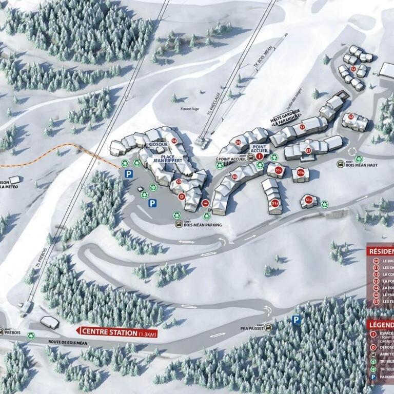 Les Chalets De Bois Mean - Résidence le Bois Méan 2 pièces 4 personnes MAE-0844 - Appartement - 14
