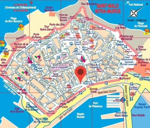 Saint-Malo intra-muros - escale idéale tout compris - Appartement 2 Chambres - 13