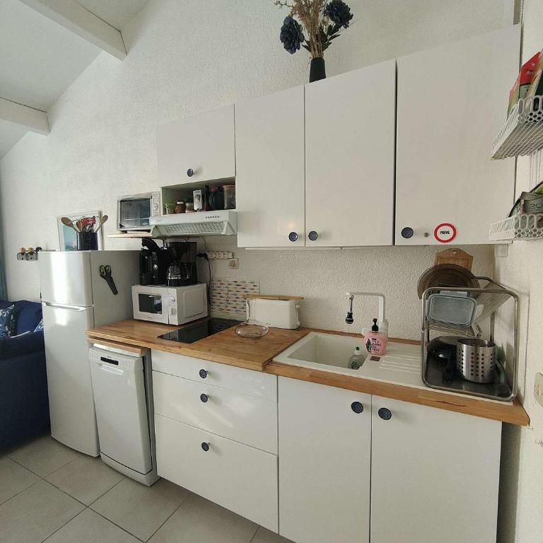 Résidence Palmyra - Appartement climatisé - 2 pièces + mezzanine à LE BARCARES - COUDALERE MAE-5774 - Apartamento - 2