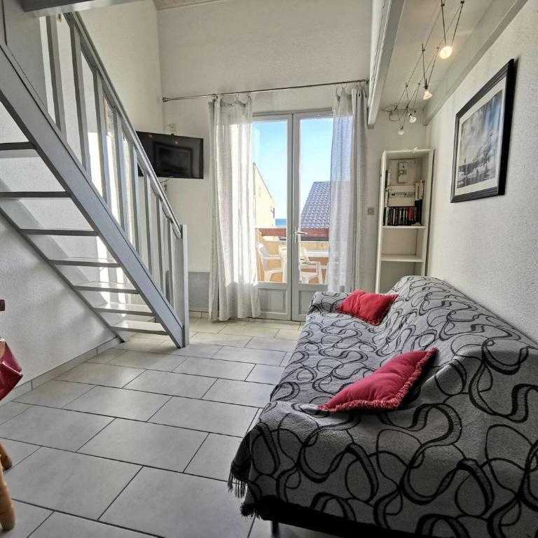 Résidence Grande Bleue - 3 Pièces 6 couchages PORT LEUCATE- Climatisation - WIFI - Réf: 3GB_818 MAE-4704 - Appartement - 13