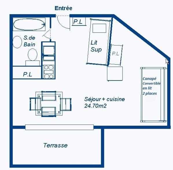 Les Chalets De La Pyramide - CH9 - LES CHALETS DE LA PYRAMIDE MAE-1003 - Studio - 8