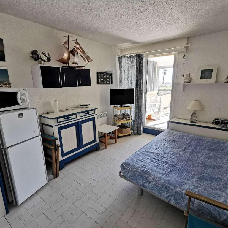 Résidence Les Nefs Des Sables - STUDIO 4 PERSONNES 4 couchages PORT LEUCATE. Réf: 2NEF_12A MAE-5774 - Studio - 5