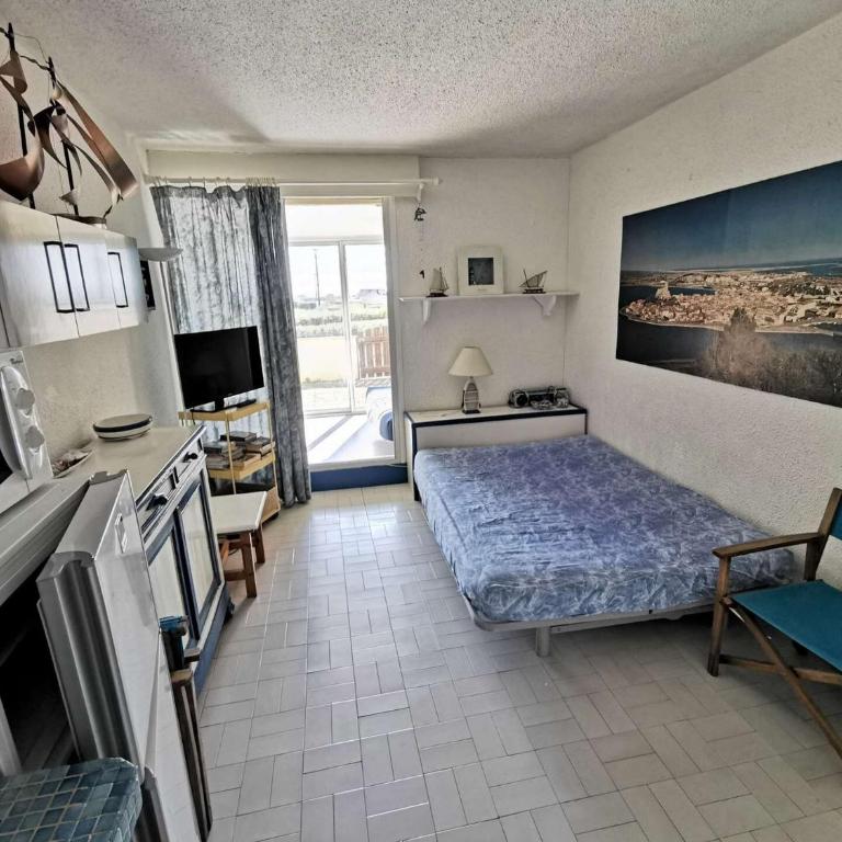 Résidence Les Nefs Des Sables - STUDIO 4 PERSONNES 4 couchages PORT LEUCATE. Réf: 2NEF_12A MAE-5774 - Studio - 6