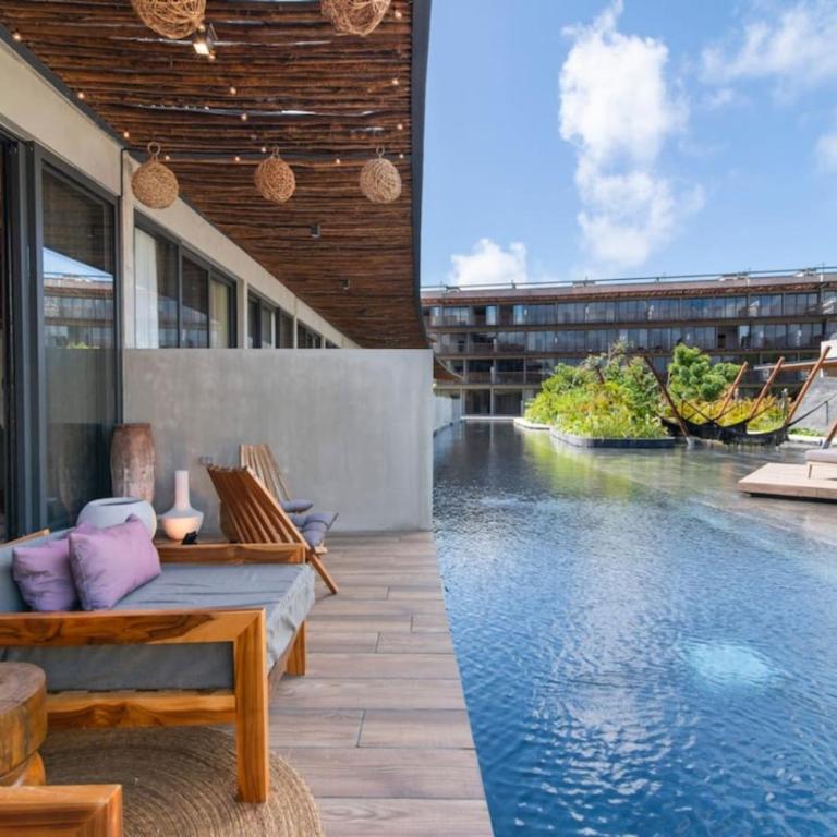 Nuju Rentals - BeUtiful Apartments with Swimout-Gym-Rooftop-Pool - Deluxe Apartment mit 2 Schlafzimmern - 29