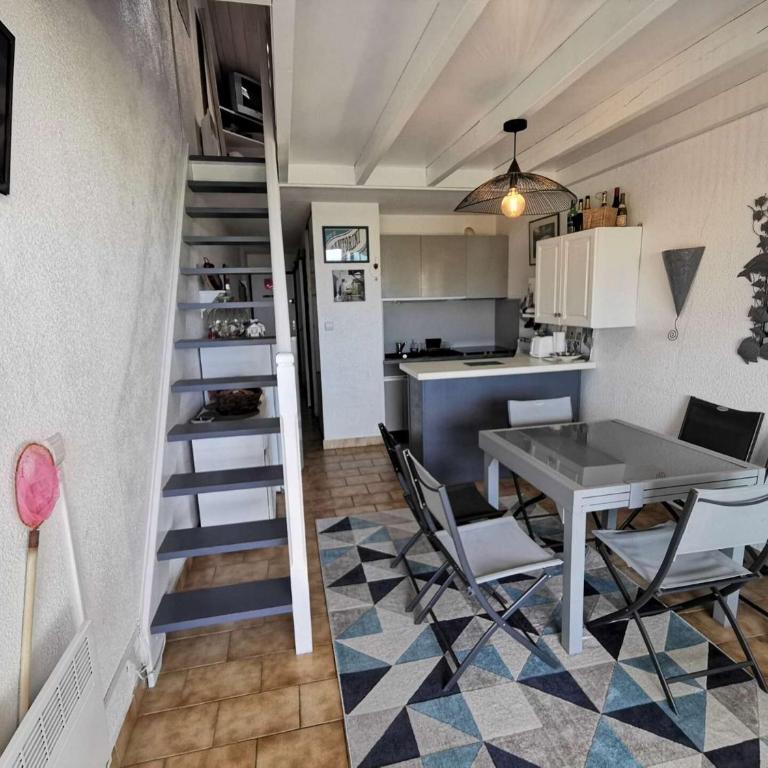 Résidence Le Mykonos - APPT T2 CAB OU MEZZ 6 couchages PORT LEUCATE. Réf: 2MYK_15C MAE-7254 - Apartment - 5