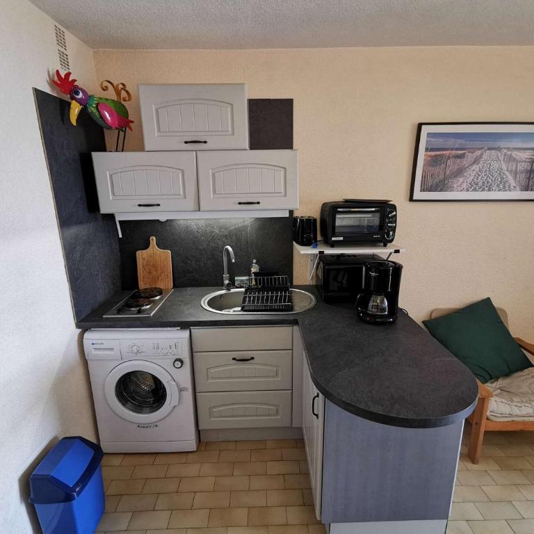 Résidence Les Nefs Des Sables - STUDIO 4 PERSONNES 5 couchages PORT LEUCATE. Réf: 2NEF_31K3 MAE-7434 - Studio - 5
