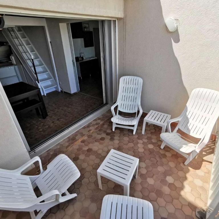 Résidence Les Aigues Marines - Appartement T3 mezzanine à Port Leucate - Réf: 1AM_125 MAE-1254 - Apartment - 12