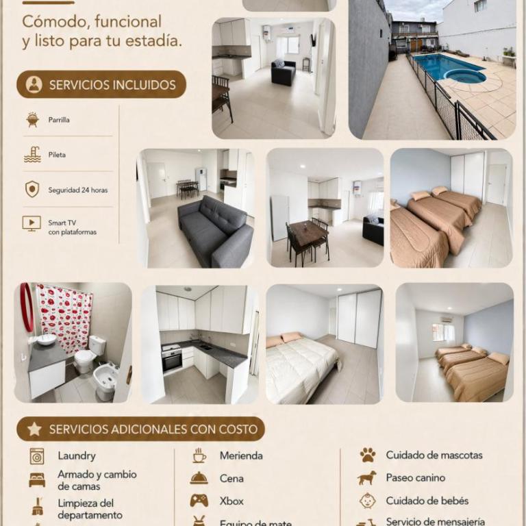 Plaza 3255 - 3 ambientes con pileta - Apartamento de 2 dormitorios - 1
