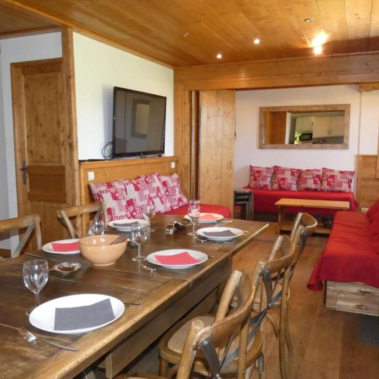 Résidence Terrasse - La Terrasse 1/2 - Joli appartement, spacieux, terrasse skis aux pieds MAE-5744 - Appartement - 8