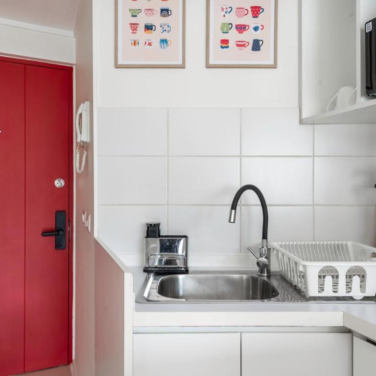 Moderno Estudio en Lastarria - Apartamento de 1 dormitorio - 4