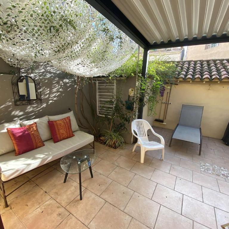 Résidence 665-bandol - Magnifique Rez de villa T1 bis à Bandol MAE-0974 - Maison de Vacances - 1