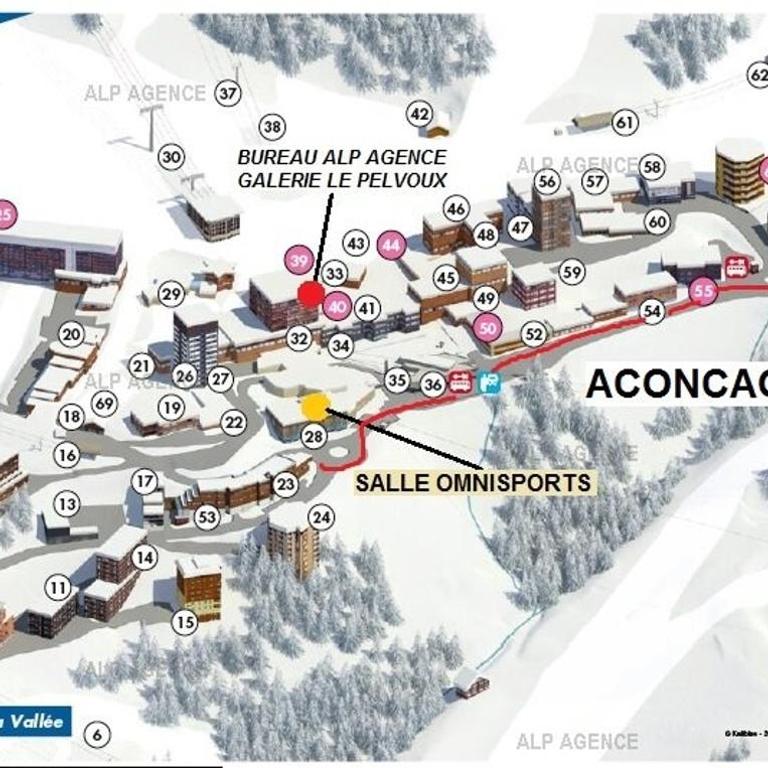 Résidence L'aconcagua - 2 Pièces 5 pers.- ACONCAGUA - 403AC - PLAGNE CENTRE MAE-7384 - Appartement - 10