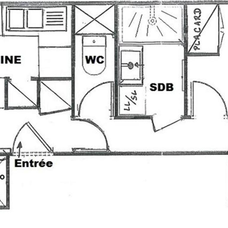 Résidence Les Ecrins - 3 Pièces 6/7 pers - WIFI - LES ECRINS - 202EC - PLAGNE CENTRE MAE-9314 - Apartment - 7