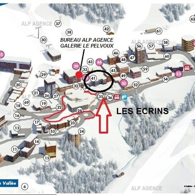 Résidence Les Ecrins - 3 Pièces 6 pers - LES ECRINS -107EC- LA PLAGNE CENTRE - accès ski direct MAE-4521 - Apartment - 9