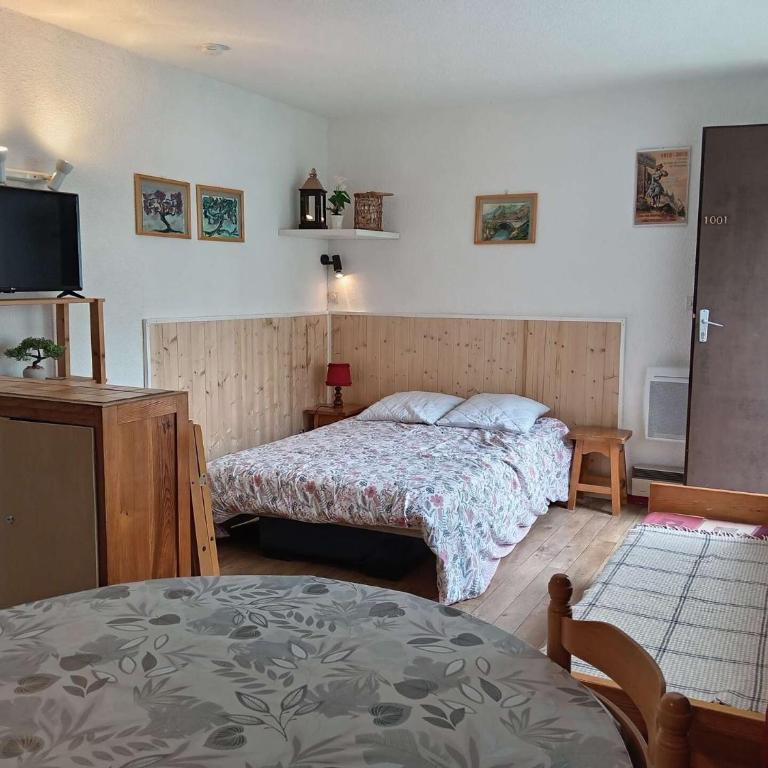 Résidence Marmottes - Studio cabine avec place de parking couvert priv� MAE-8274 - Studio - 2