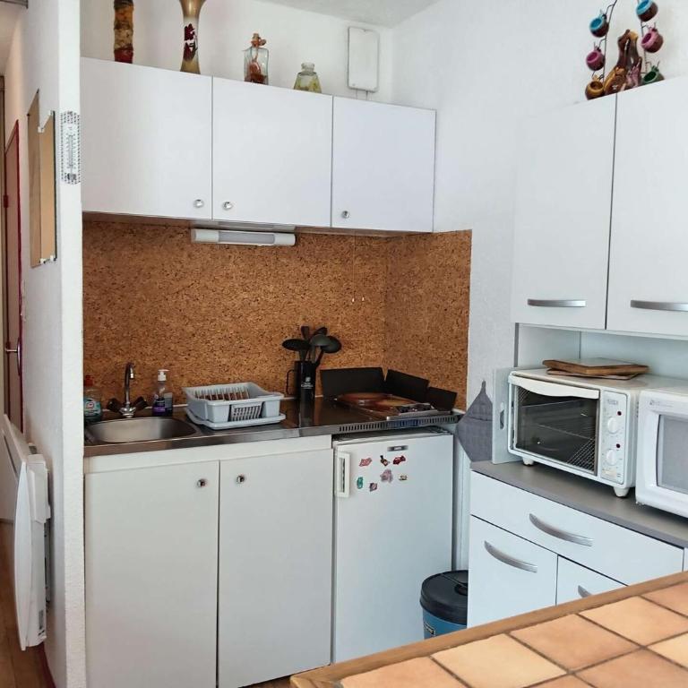 Résidence Marmottes - Studio cabine avec place de parking couvert priv� MAE-8274 - Studio - 3