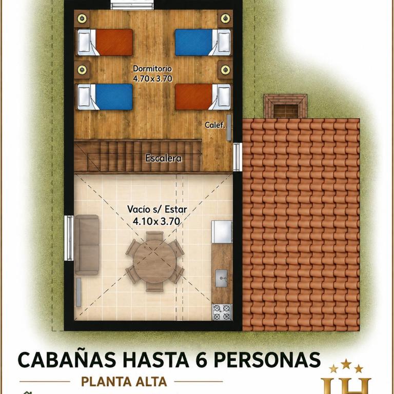 Cabañas Landhaus - Bungalow (6 adultos) - 11