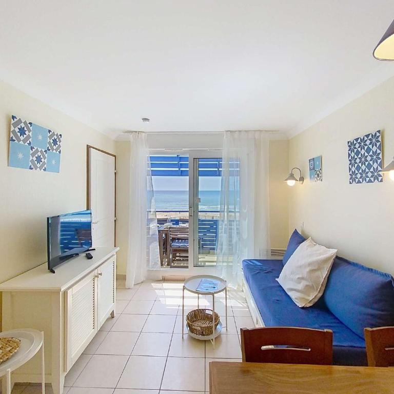 Résidence Bleu Marine - Appartement vue mer 4 personnes, résidence avec piscine, Lacanau Océan MAE-0461 - Apartamento - 5